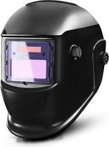 Calodi® Professionele Lashelm DX-350D Lens - Laskap - Lasmasker - DIN16-10 - Werkt Op Zonnecellen - Automatische Verduistering