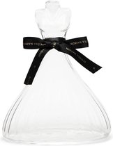 Riviera Maison Glazen Vaas - RM Mannequin Dress Vase - Transparant