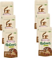 Versele-Laga Nature Snack Nutties - Knaagdiersnack - 6 x Noten 85 g