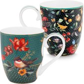 Pip Studio. Winter Wonderland - Set de 2 mugs xl - 450 ml