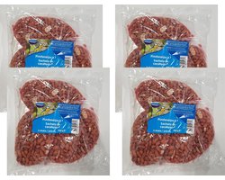Allbirds&Co Pindanetjes - Voer - 4 x 3x150 g