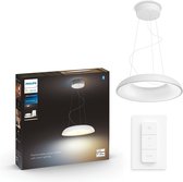 Bol.com Philips Hue Amaze hanglamp - warm tot koelwit licht - wit - 1 dimmer switch aanbieding