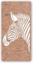 DECOBEL | DECO-VILT | Zebra | Wandpaneel - Wanddecoratie - Muurdecoratie - Woonkamer - Petfles - Duurzaam | Koper 65