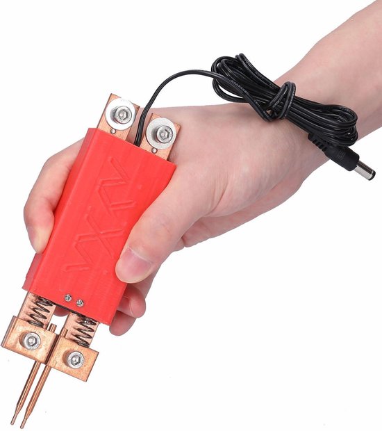 Accu puntlasapparaat 8000 W instelbaar lasapparaat 9-speed uitgangsvermogen instelbaar puntlasmachine met pedaal
