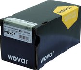 Wovar Tuinschroeven Zwart RVS 410 4 x 80 mm Torx 20 met snijpunt | Doos 200 Stuks | Houtschroeven