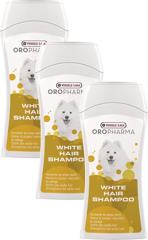 VerseleLaga Oropharma White Hair Shampoo 3 x