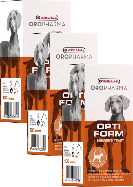 Versele-Laga Oropharma Opti Form Hond - Voedingssupplement - Gewrichten -  Spieren - 3... | bol.com