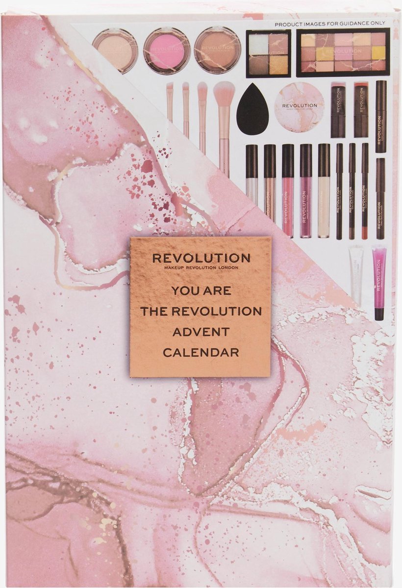 Calendrier de l'avent makeup promo revolution