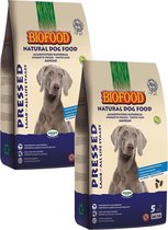 Biofood Geperst Lam&Rijst - Hondenvoer - 2 x 5 kg