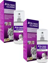 Feliway Anti-Stress Spray Kat - Anti stressmiddel - 2 x 60 ml