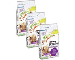 Beneful Gelukkig Volwassen 7plus Kip&Groente - Hondenvoer - 3 x 1.5 kg