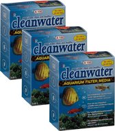 Cleanwater Filterkorrels Voor Aquarium - Filtermateriaal - 3 x 250 ml