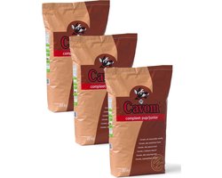 Cavom Compleet Pup/Junior Rund&Vlees - Hondenvoer - 3 x 20 kg