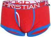 Andrew Christian Fly Tagless Boxer w/ Almost Naked Rood - MAAT S - Heren Ondergoed - Boxershort voor Man - Mannen Boxershort