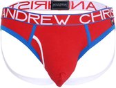 Andrew Christian Fly Brief Jock w/ Almost Naked Rood - MAAT L - Heren Ondergoed - Jockstrap voor Man - Mannen Jock