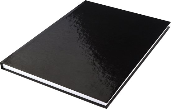 Kangaro dummyboek - A4 - zwart - 160 blanco pagina's - hard cover - K-5564 - Kangaro