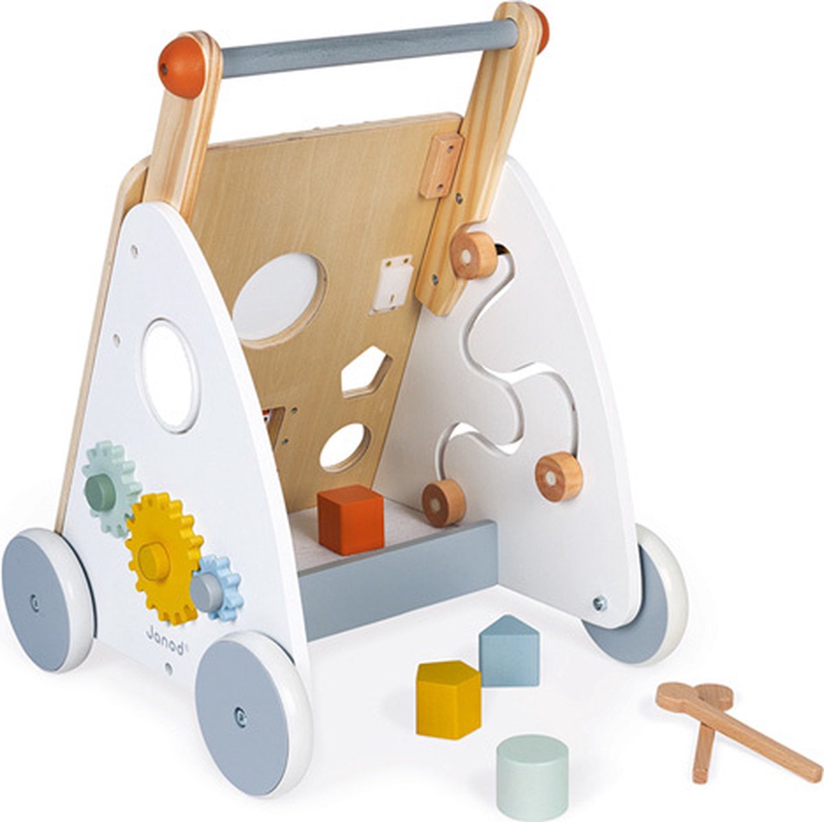 Janod - Sweet Cocoon - Multi-activiteiten loopwagen — afbeelding 17