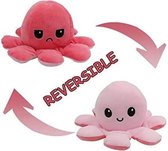 ENSO GEMS® - MOOD OCTOPUS MEGA XXL 40X40CM MEGA HYPE TIKTOK DONKER ROZE / LICHT ROZE
