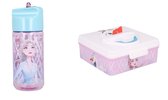 Disney Frozen - broodtrommel - lunchbox - drinkbeker - 400ml - 3d - lunchset