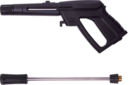 VONROC Spuitpistool en regelbare spuitmond voor hogedrukreiniger – Max. 200 bar - Voor V22 & V25 hogedrukreinigers