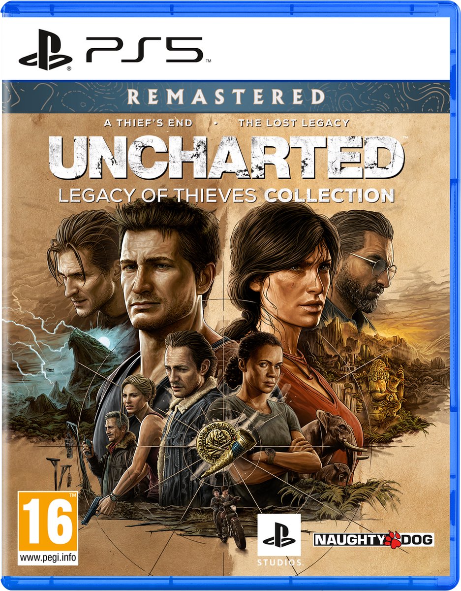Uncharted: Legacy of Thieves Collection - PS5 - Sony Playstation