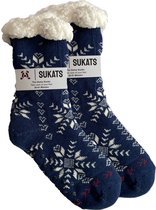 Sukats® Huissokken - Homesocks - Maat 36-41 - Anti-Slip - Fluffy - Dames Huissokken - Variant 1006