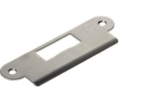 Alpertec 36052060 hoekslotplaat voor huisdeuren 190 mm x20 mm x8 mm