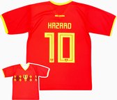 Voetbalshirt - België - Hazard - Rood - Volwassenen - Extra Extra Large