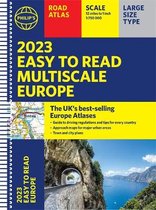 Philip's Road Atlases- 2023 Philip's Easy to Read Multiscale Road Atlas Europe