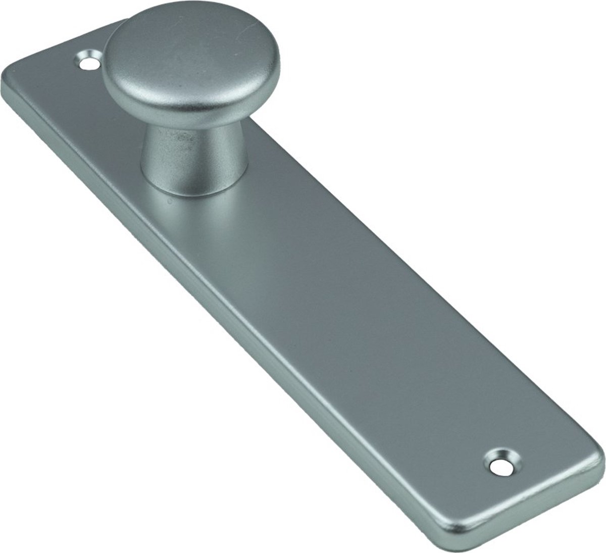 Ami Knopkortschild - diameter knop 40mm - 180x41x6,5mm - aluminium F-2