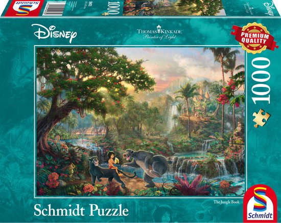 The Jungle Book - Puzzel (1000) - Schmidt