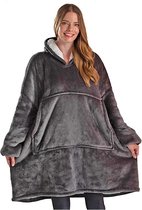 Hoodie Deken-Fleece Deken Met Mouwen-Tv Deken-Indoor/Outdoor-Unisex-Plaid