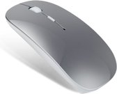 Imice® Draadloze Muis | Oplaadbaar  | Ergonomische Muis | Optische Muis | Stille Muis | Zilver