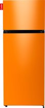COOLER MEDIUM-AORA Combi Top Koelkast, F, 164+41l, Gloss Bright Orange All Sides