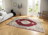 Oosters tapijt Hamun - beige/rood 200x300 cm