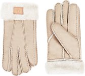 Glove It Wells gevoerde handschoenen Beige - S
