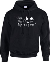 Hoodie | Halloween | I want to play - M