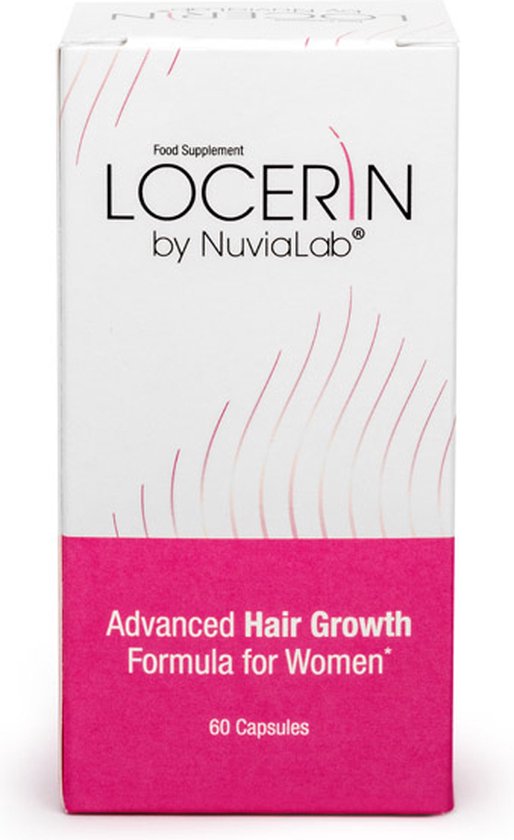 Locerin - Haargroei Producten - Voller en gezonder haar - 60 Capsules