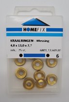 Homefix Kraalringen-Messing 4,8x13x2,7