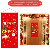 Kerst Decoratie - Banner - Deurhanger - Vrolijk Kerstfeest - Tuin - Voor aan de Deur - Kerst Ornament - Kerstboom - Decor Voor Thuis - Gelukkig Nieuwjaar - Gift 2022 - Merry Christ