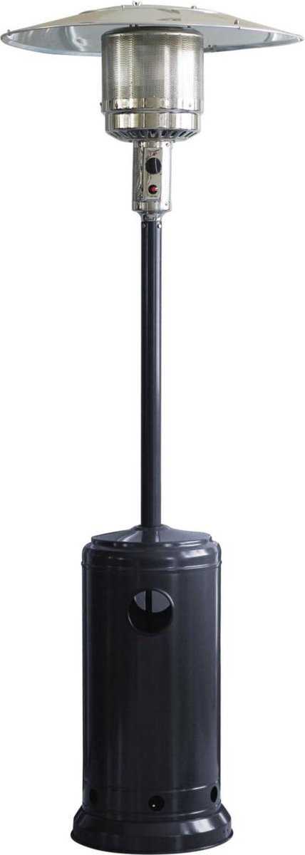 Profile Terrasverwarmer Gas - Heater - Staand - Geschikt voor Propaan & LPG gas - 13000 W - Zwart – foto 3