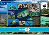 WWF Puzzel 1000 stukjes Zeeschildpadden