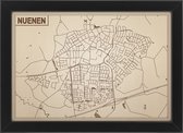 Decoratief Beeld - Houten Van Nuenen - Hout - Bekroned - Bruin - 21 X 30 Cm