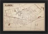 Decoratief Beeld - Houten Van Vlijmen - Hout - Bekroned - Bruin - 21 X 30 Cm
