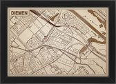 Decoratief Beeld - Houten Van Diemen - Hout - Bekroned - Bruin - 21 X 30 Cm