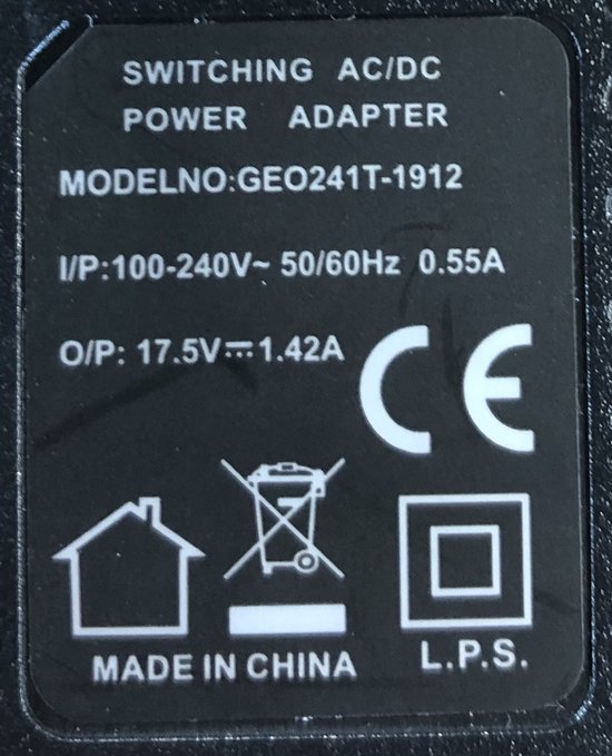 Aqua2Go lader GD90 - voor Aqua2Go PRO GD86 - batterijlader - charger — afbeelding 2