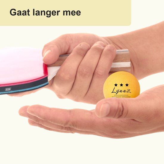 Balles de tennis de table Lynnz® 20x qualité 3 étoiles orange | balles de ping pong - balles de tennis de table - balles - ping pong - bière pong