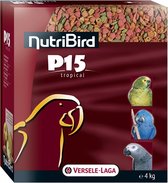 Nutribird p15 tropical onderhoudsvoeder - 4 kg - 1 stuks