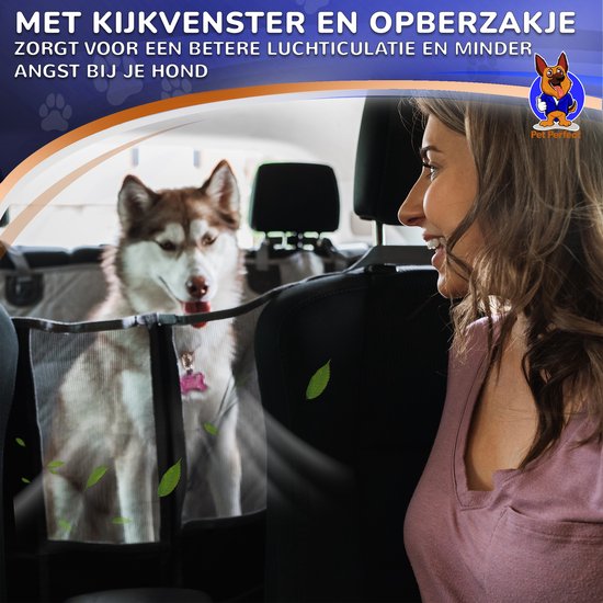 Pet Perfect Hondendeken Auto - Honden Achterbank & Kofferbak Beschermhoes - Autodeken - Hondenkleed - Pet Perfect