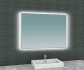 Bally Soul Spiegel Met LED Verlichting En Touch Schakelaar 100x80cm